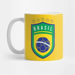 Brazil Football Mug